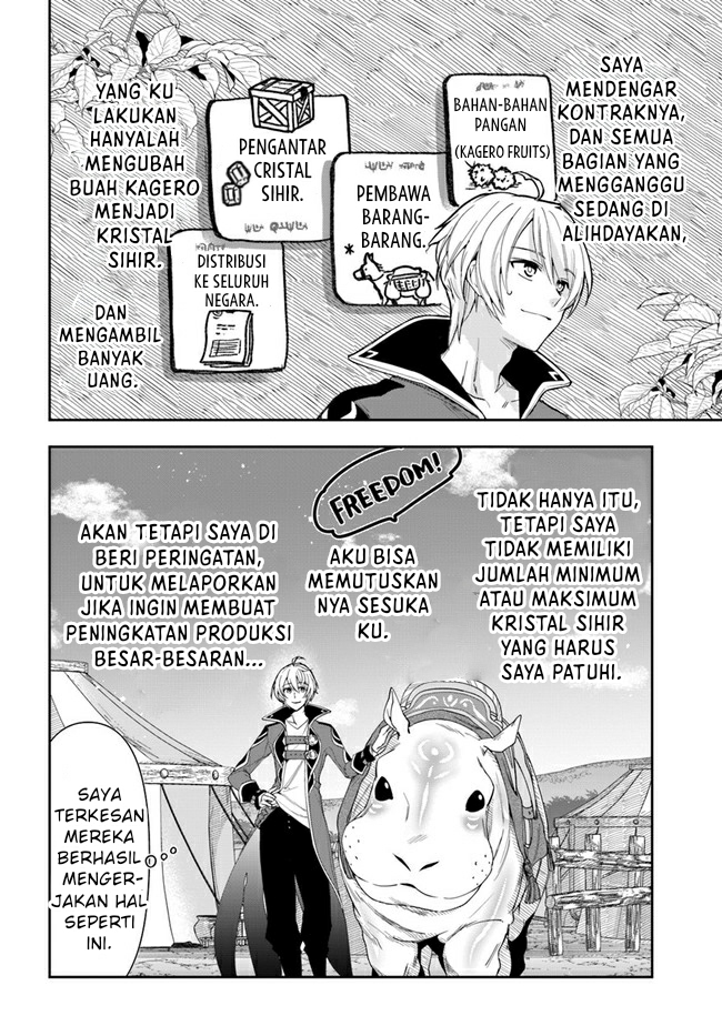 Halaman 8 dari Henkyou no Renkinjutsushi: Imasara Yosan Zero no Shokuba ni Modoru Toka Mou Muri Chapter 11.2