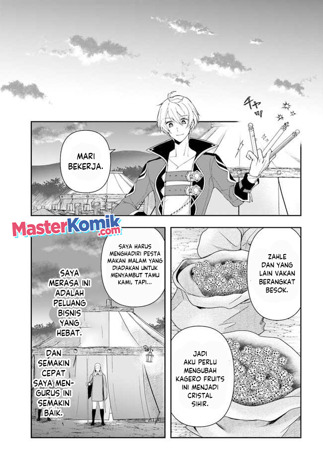 Halaman 18 dari Henkyou no Renkinjutsushi: Imasara Yosan Zero no Shokuba ni Modoru Toka Mou Muri Chapter 12.1