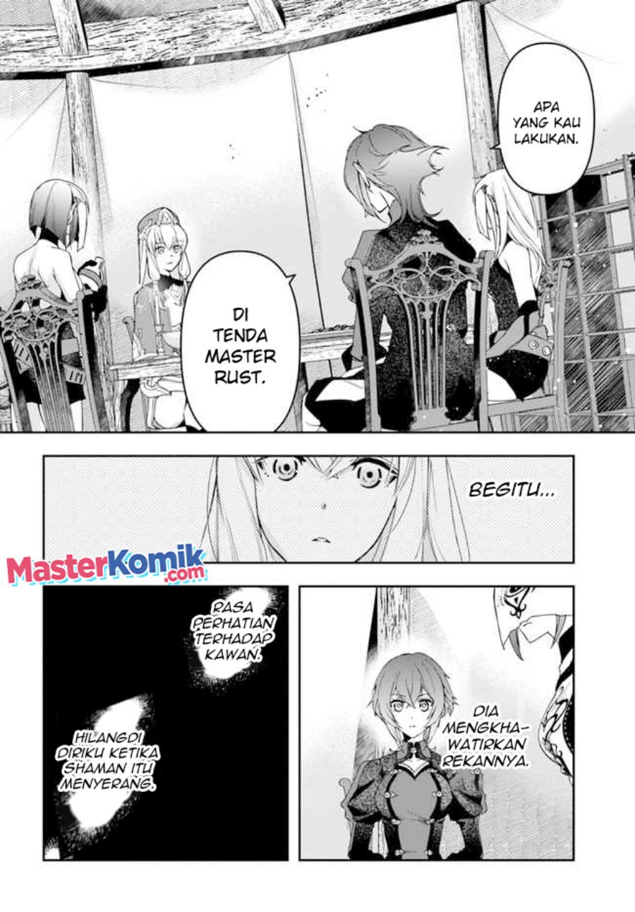 Halaman 11 dari Henkyou no Renkinjutsushi: Imasara Yosan Zero no Shokuba ni Modoru Toka Mou Muri Chapter 12.2