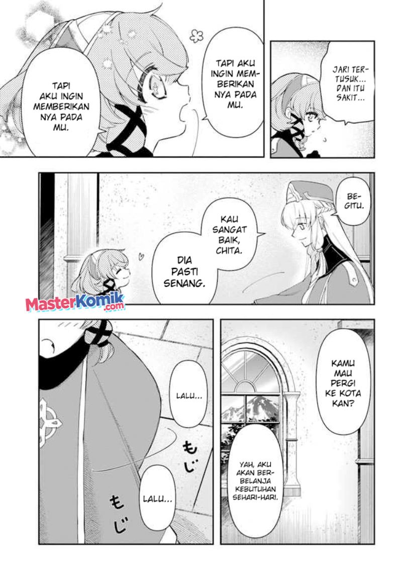 Halaman 4 dari Henkyou no Renkinjutsushi: Imasara Yosan Zero no Shokuba ni Modoru Toka Mou Muri Chapter 13.1