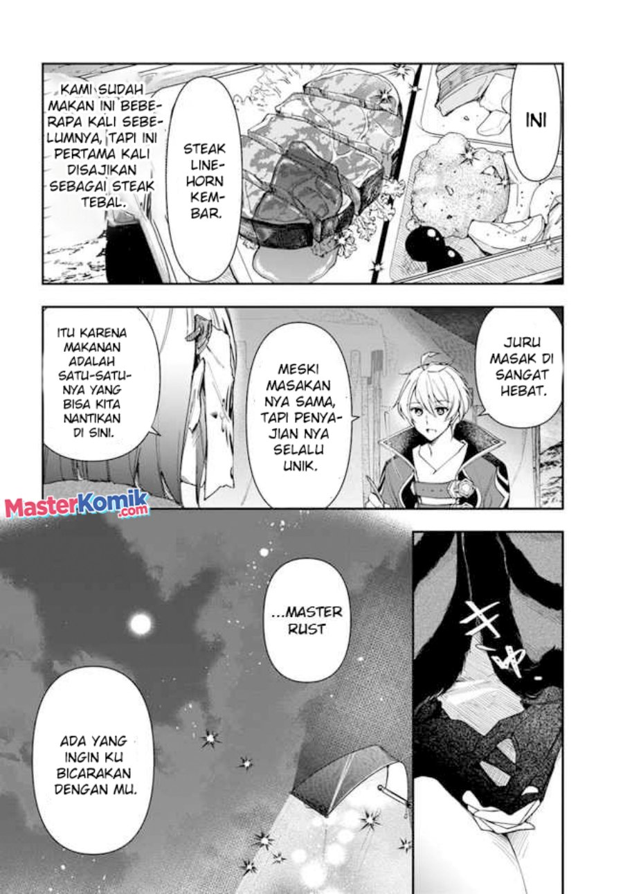 Halaman 6 dari Henkyou no Renkinjutsushi: Imasara Yosan Zero no Shokuba ni Modoru Toka Mou Muri Chapter 13.2