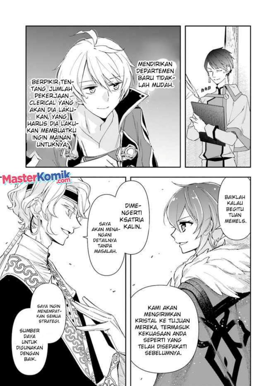Halaman 10 dari Henkyou no Renkinjutsushi: Imasara Yosan Zero no Shokuba ni Modoru Toka Mou Muri Chapter 14.1