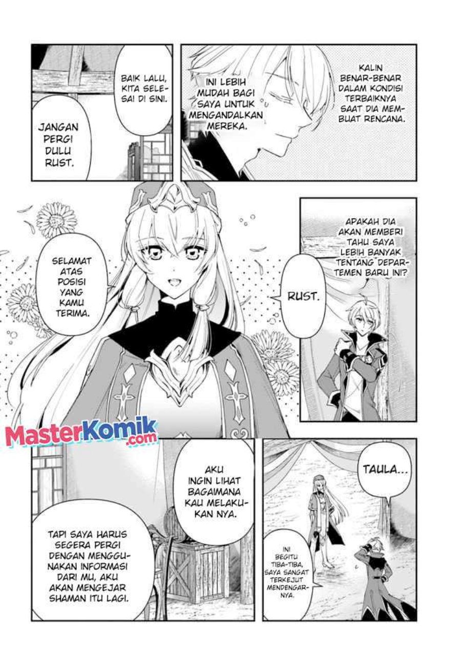 Halaman 11 dari Henkyou no Renkinjutsushi: Imasara Yosan Zero no Shokuba ni Modoru Toka Mou Muri Chapter 14.1