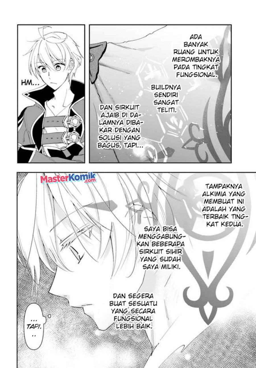 Halaman 13 dari Henkyou no Renkinjutsushi: Imasara Yosan Zero no Shokuba ni Modoru Toka Mou Muri Chapter 14.2