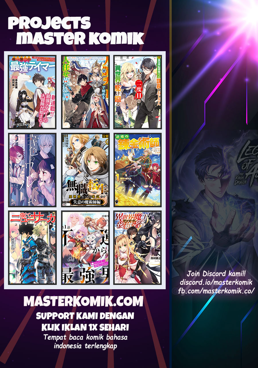 Halaman 21 dari Henkyou no Renkinjutsushi: Imasara Yosan Zero no Shokuba ni Modoru Toka Mou Muri Chapter 15.2