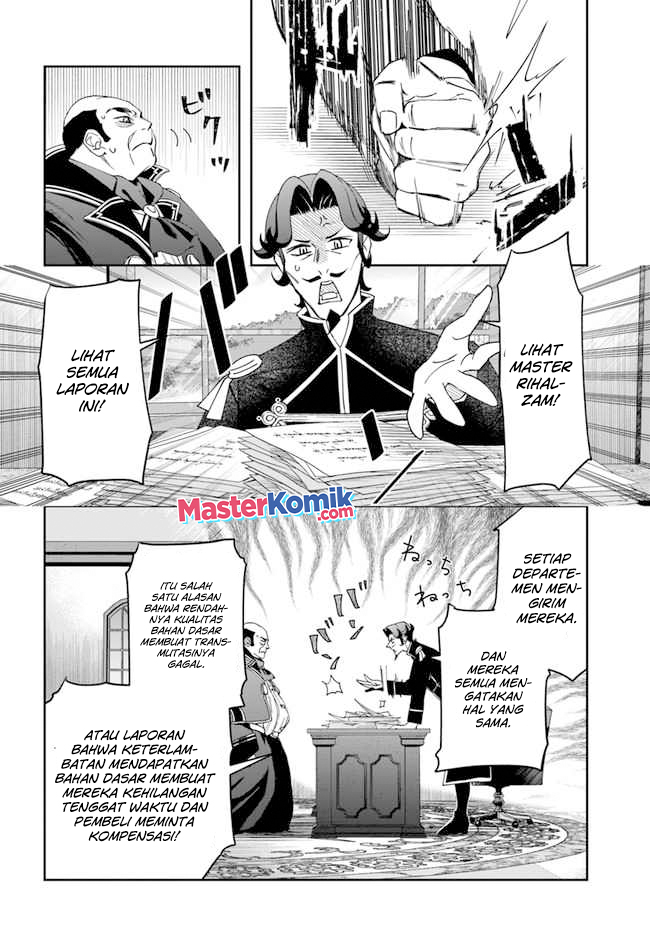 Halaman 7 dari Henkyou no Renkinjutsushi: Imasara Yosan Zero no Shokuba ni Modoru Toka Mou Muri Chapter 15.2