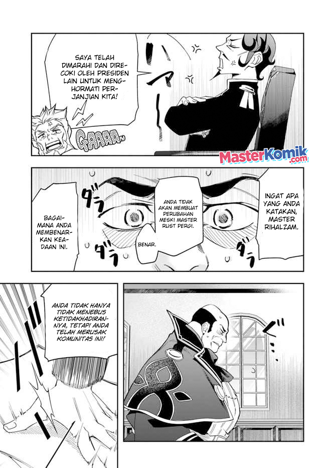 Halaman 8 dari Henkyou no Renkinjutsushi: Imasara Yosan Zero no Shokuba ni Modoru Toka Mou Muri Chapter 15.2