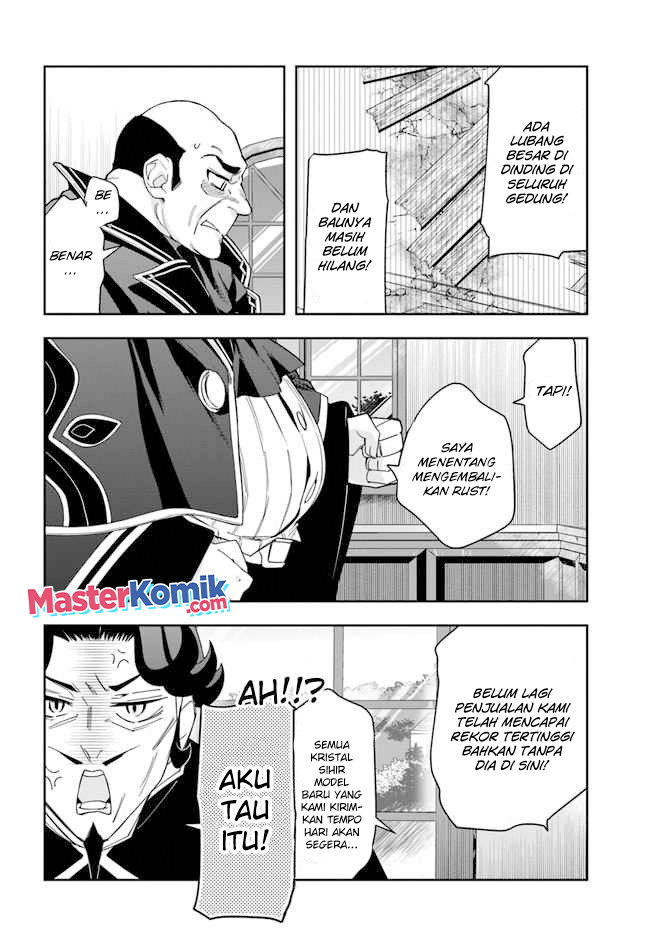 Halaman 9 dari Henkyou no Renkinjutsushi: Imasara Yosan Zero no Shokuba ni Modoru Toka Mou Muri Chapter 15.2