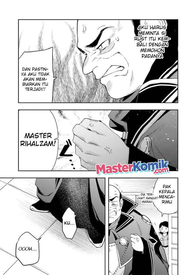 Halaman 11 dari Henkyou no Renkinjutsushi: Imasara Yosan Zero no Shokuba ni Modoru Toka Mou Muri Chapter 16.1