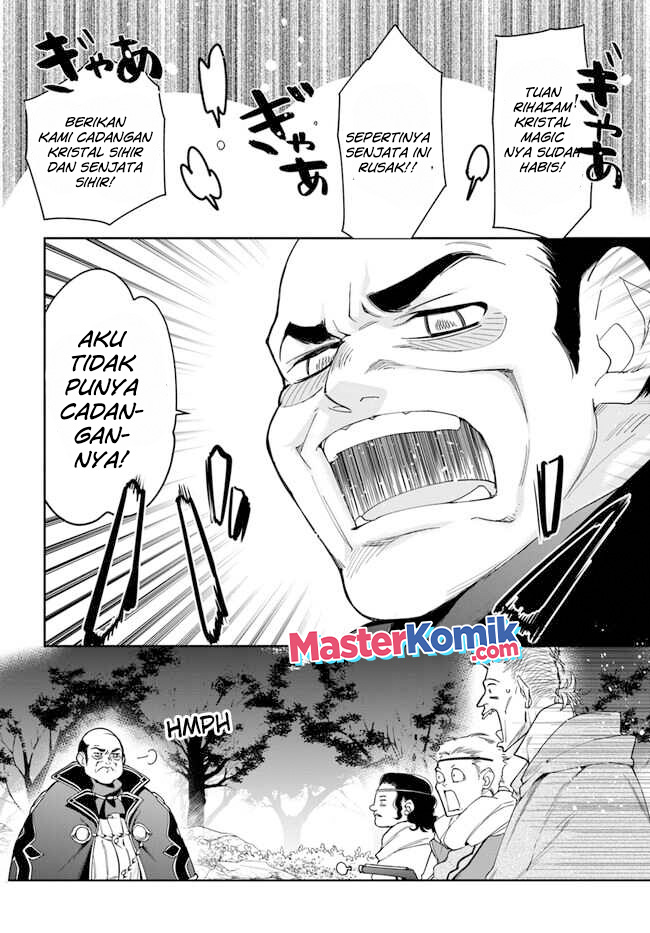 Halaman 11 dari Henkyou no Renkinjutsushi: Imasara Yosan Zero no Shokuba ni Modoru Toka Mou Muri Chapter 16.2