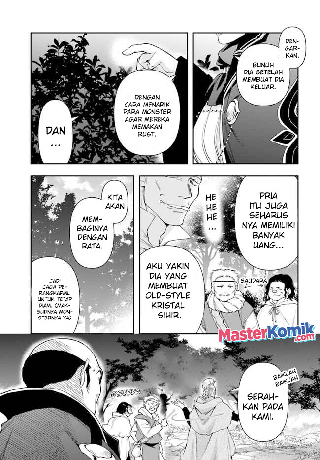 Halaman 4 dari Henkyou no Renkinjutsushi: Imasara Yosan Zero no Shokuba ni Modoru Toka Mou Muri Chapter 16.2