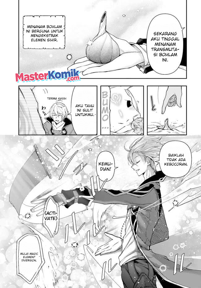 Halaman 12 dari Henkyou no Renkinjutsushi: Imasara Yosan Zero no Shokuba ni Modoru Toka Mou Muri Chapter 17