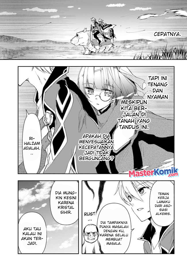 Halaman 4 dari Henkyou no Renkinjutsushi: Imasara Yosan Zero no Shokuba ni Modoru Toka Mou Muri Chapter 18.1