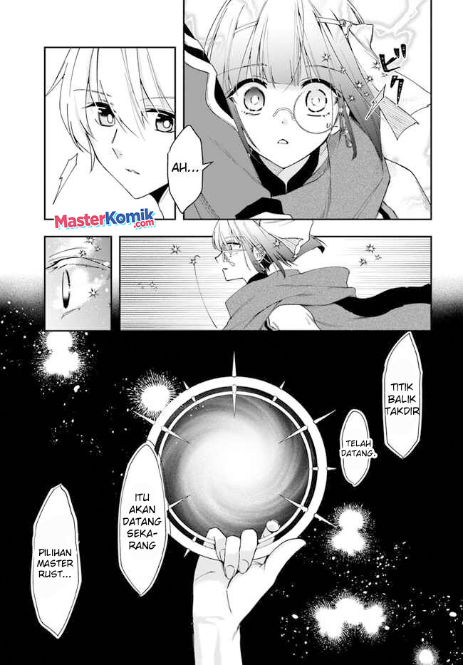 Halaman 8 dari Henkyou no Renkinjutsushi: Imasara Yosan Zero no Shokuba ni Modoru Toka Mou Muri Chapter 18.1