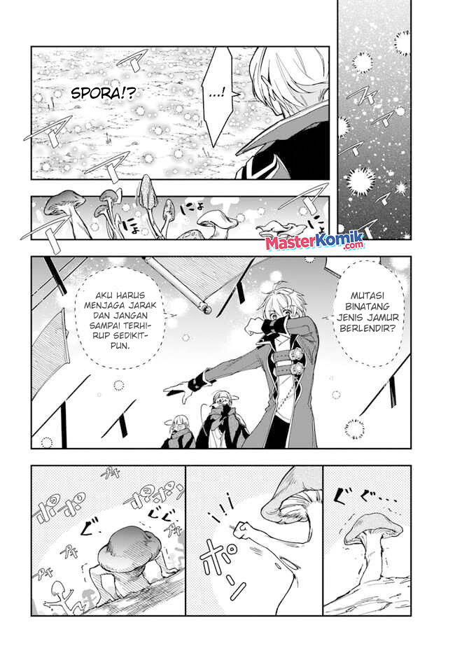 Halaman 12 dari Henkyou no Renkinjutsushi: Imasara Yosan Zero no Shokuba ni Modoru Toka Mou Muri Chapter 18.2