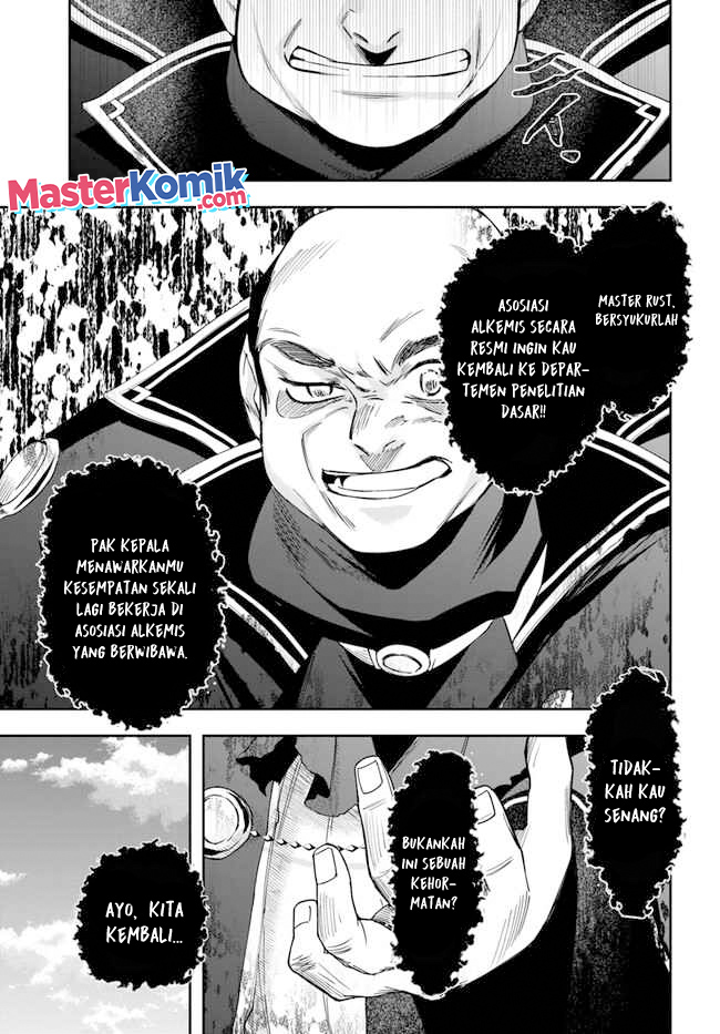 Halaman 4 dari Henkyou no Renkinjutsushi: Imasara Yosan Zero no Shokuba ni Modoru Toka Mou Muri Chapter 18.2