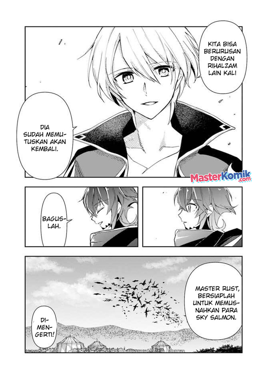 Halaman 8 dari Henkyou no Renkinjutsushi: Imasara Yosan Zero no Shokuba ni Modoru Toka Mou Muri Chapter 19.2