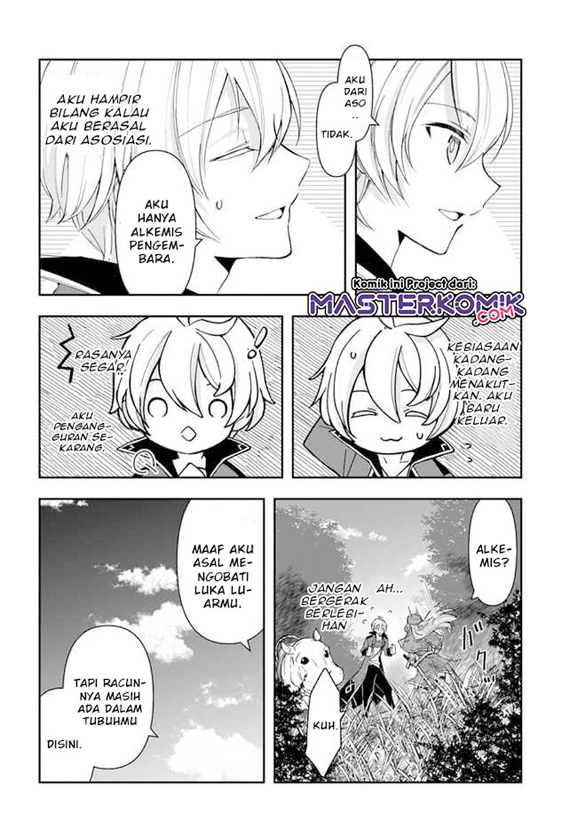 Halaman 25 dari Henkyou no Renkinjutsushi: Imasara Yosan Zero no Shokuba ni Modoru Toka Mou Muri Chapter 2