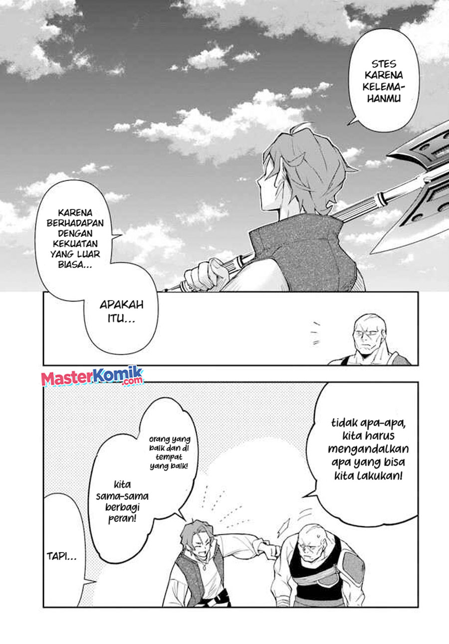 Halaman 16 dari Henkyou no Renkinjutsushi: Imasara Yosan Zero no Shokuba ni Modoru Toka Mou Muri Chapter 20.2