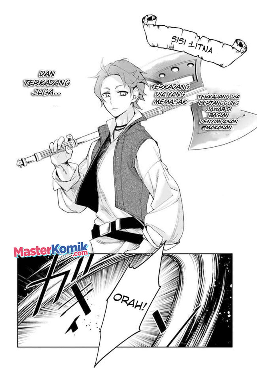 Halaman 5 dari Henkyou no Renkinjutsushi: Imasara Yosan Zero no Shokuba ni Modoru Toka Mou Muri Chapter 20.2