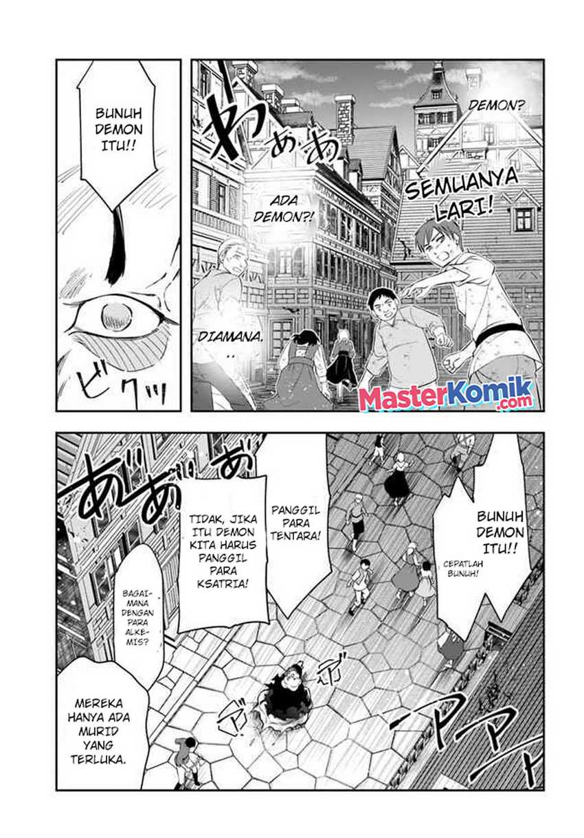 Halaman 18 dari Henkyou no Renkinjutsushi: Imasara Yosan Zero no Shokuba ni Modoru Toka Mou Muri Chapter 21.2