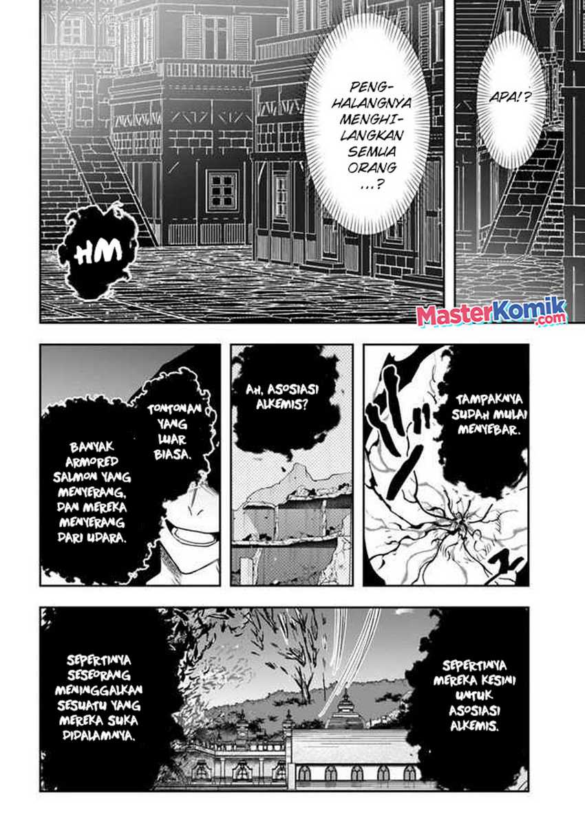 Halaman 7 dari Henkyou no Renkinjutsushi: Imasara Yosan Zero no Shokuba ni Modoru Toka Mou Muri Chapter 21.2