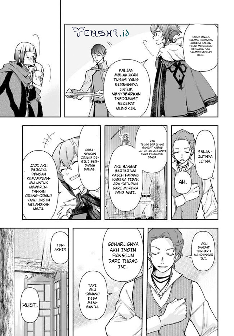 Halaman 10 dari Henkyou no Renkinjutsushi: Imasara Yosan Zero no Shokuba ni Modoru Toka Mou Muri Chapter 22.1