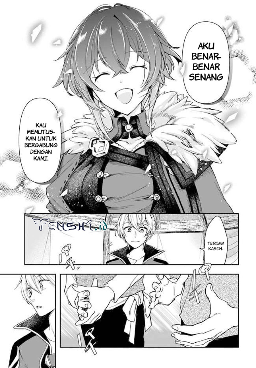 Halaman 12 dari Henkyou no Renkinjutsushi: Imasara Yosan Zero no Shokuba ni Modoru Toka Mou Muri Chapter 22.1