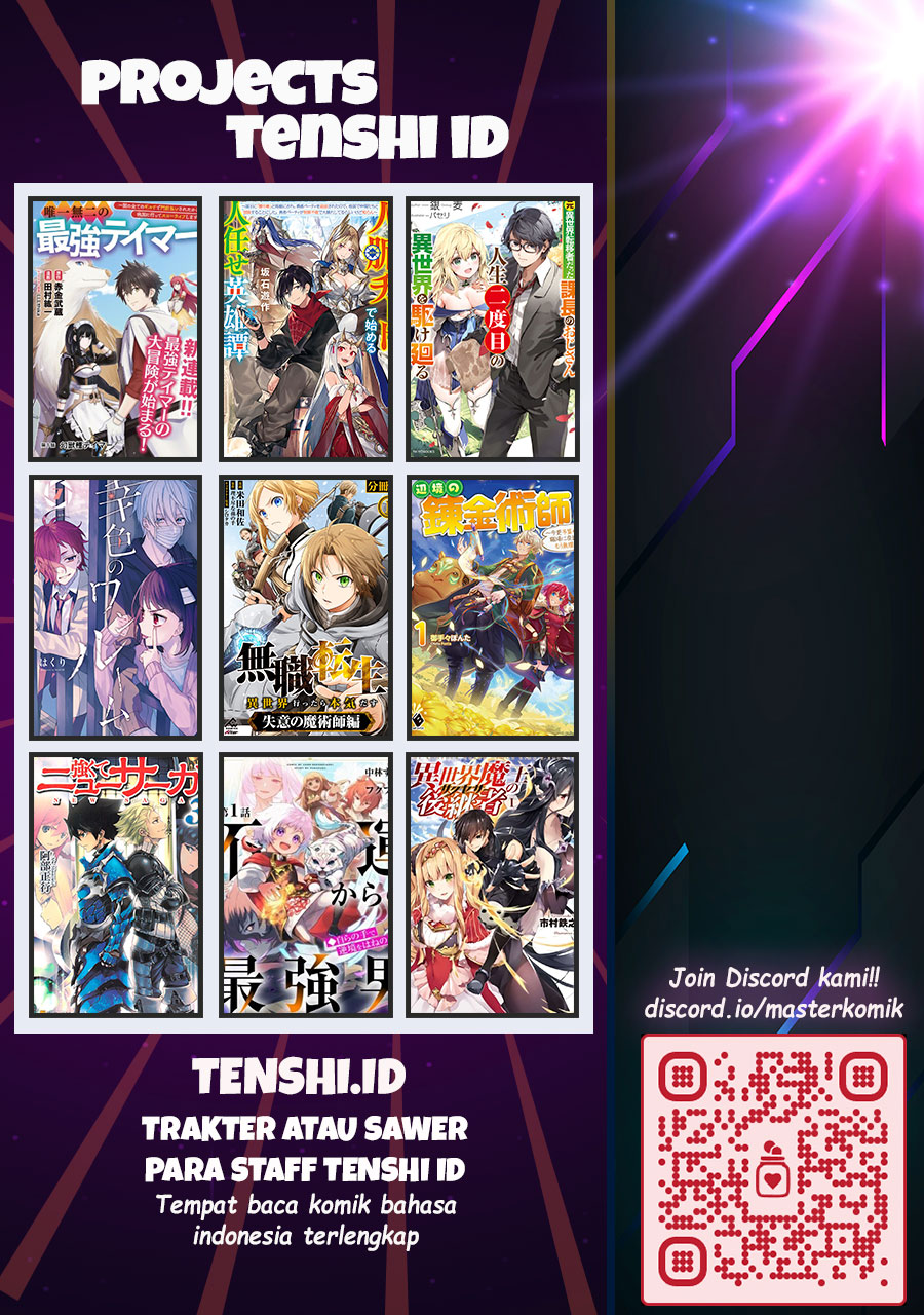 Halaman 18 dari Henkyou no Renkinjutsushi: Imasara Yosan Zero no Shokuba ni Modoru Toka Mou Muri Chapter 22.1