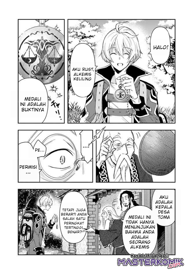 Halaman 10 dari Henkyou no Renkinjutsushi: Imasara Yosan Zero no Shokuba ni Modoru Toka Mou Muri Chapter 3