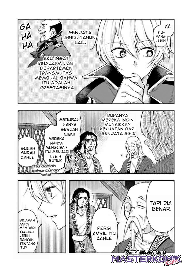 Halaman 14 dari Henkyou no Renkinjutsushi: Imasara Yosan Zero no Shokuba ni Modoru Toka Mou Muri Chapter 3