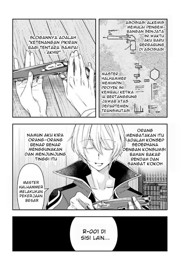 Halaman 17 dari Henkyou no Renkinjutsushi: Imasara Yosan Zero no Shokuba ni Modoru Toka Mou Muri Chapter 3