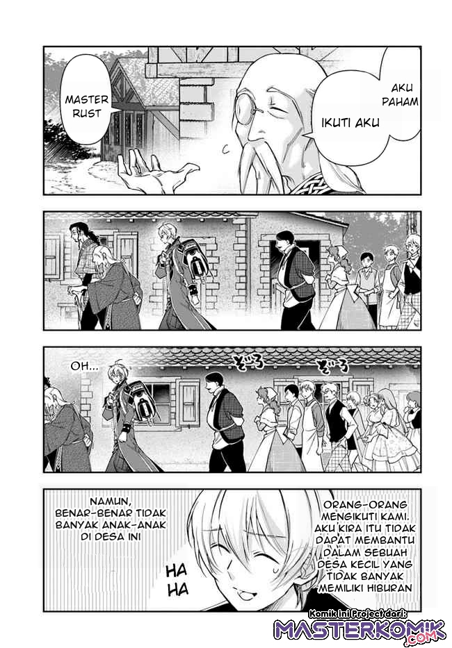Halaman 24 dari Henkyou no Renkinjutsushi: Imasara Yosan Zero no Shokuba ni Modoru Toka Mou Muri Chapter 3