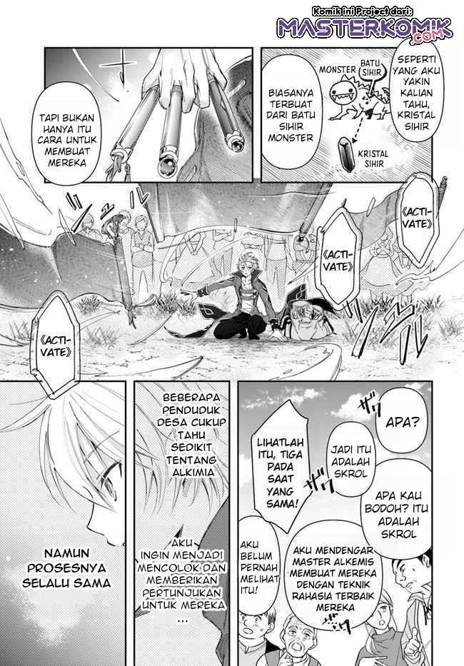 Halaman 26 dari Henkyou no Renkinjutsushi: Imasara Yosan Zero no Shokuba ni Modoru Toka Mou Muri Chapter 3