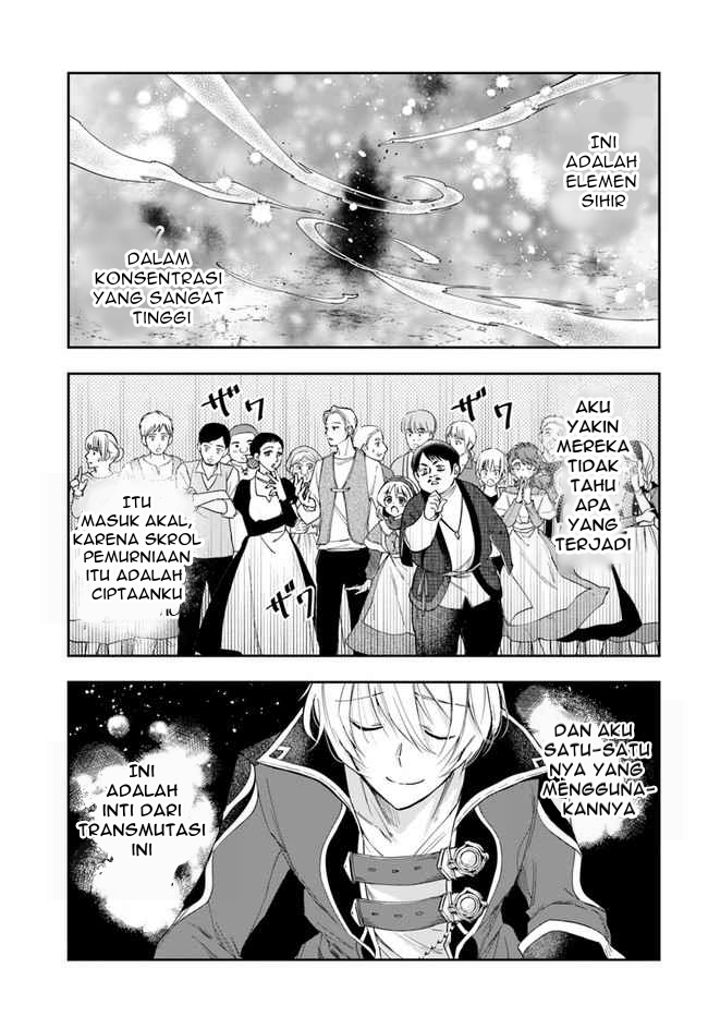 Halaman 29 dari Henkyou no Renkinjutsushi: Imasara Yosan Zero no Shokuba ni Modoru Toka Mou Muri Chapter 3