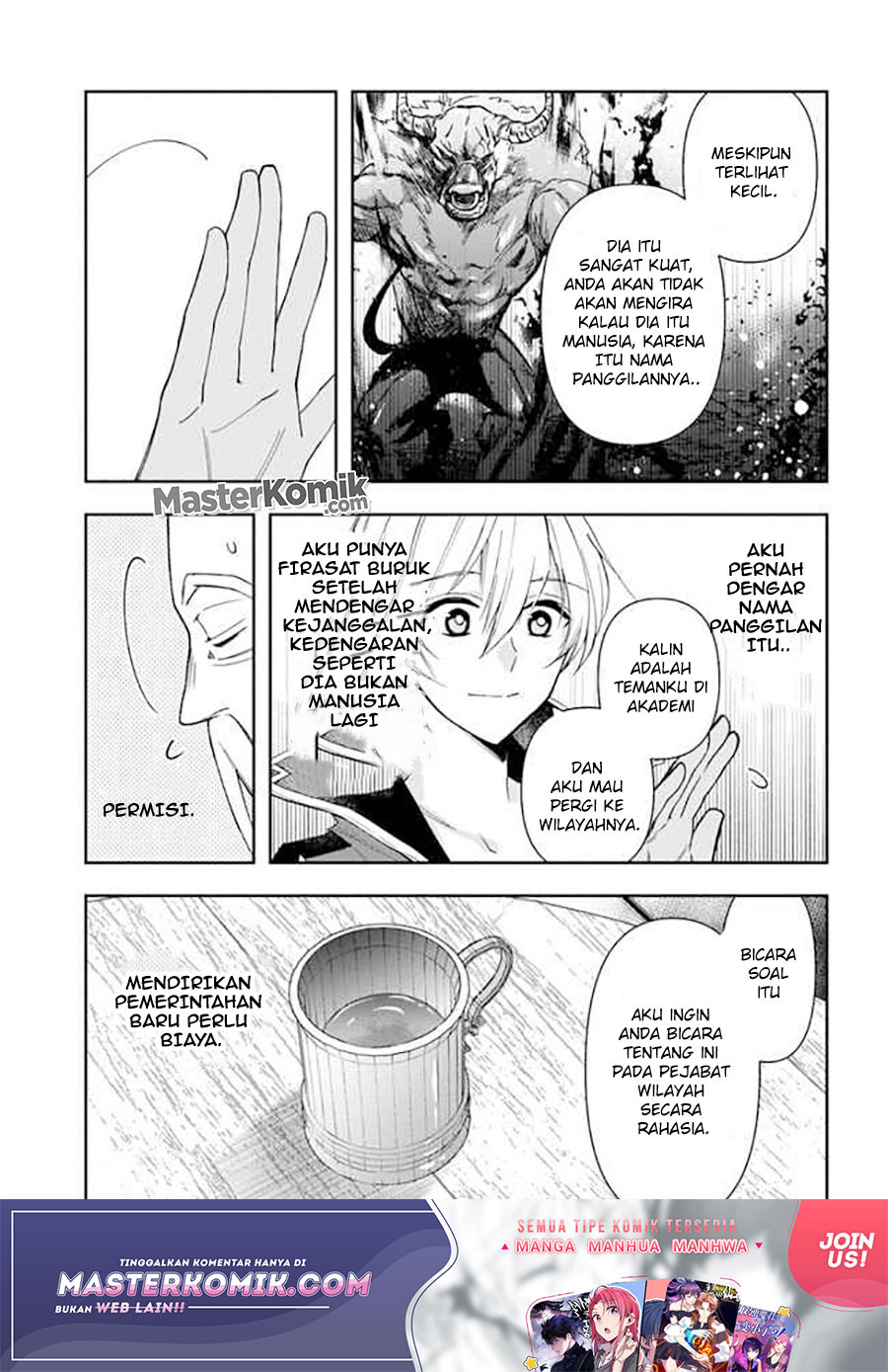 Halaman 14 dari Henkyou no Renkinjutsushi: Imasara Yosan Zero no Shokuba ni Modoru Toka Mou Muri Chapter 4