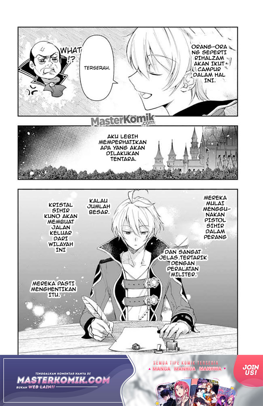 Halaman 17 dari Henkyou no Renkinjutsushi: Imasara Yosan Zero no Shokuba ni Modoru Toka Mou Muri Chapter 4