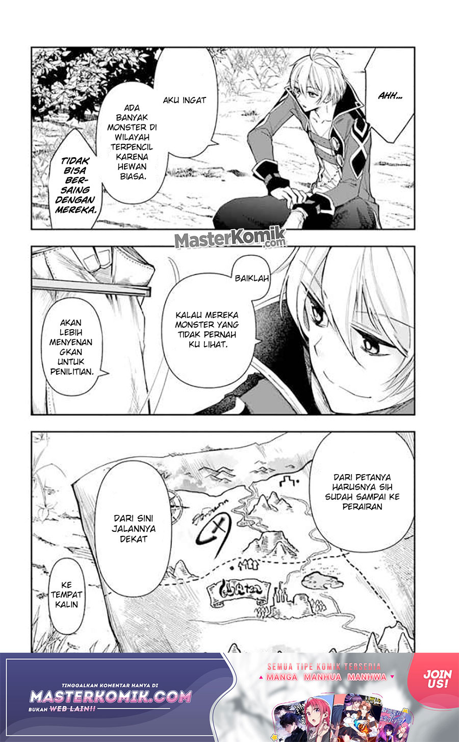 Halaman 23 dari Henkyou no Renkinjutsushi: Imasara Yosan Zero no Shokuba ni Modoru Toka Mou Muri Chapter 4