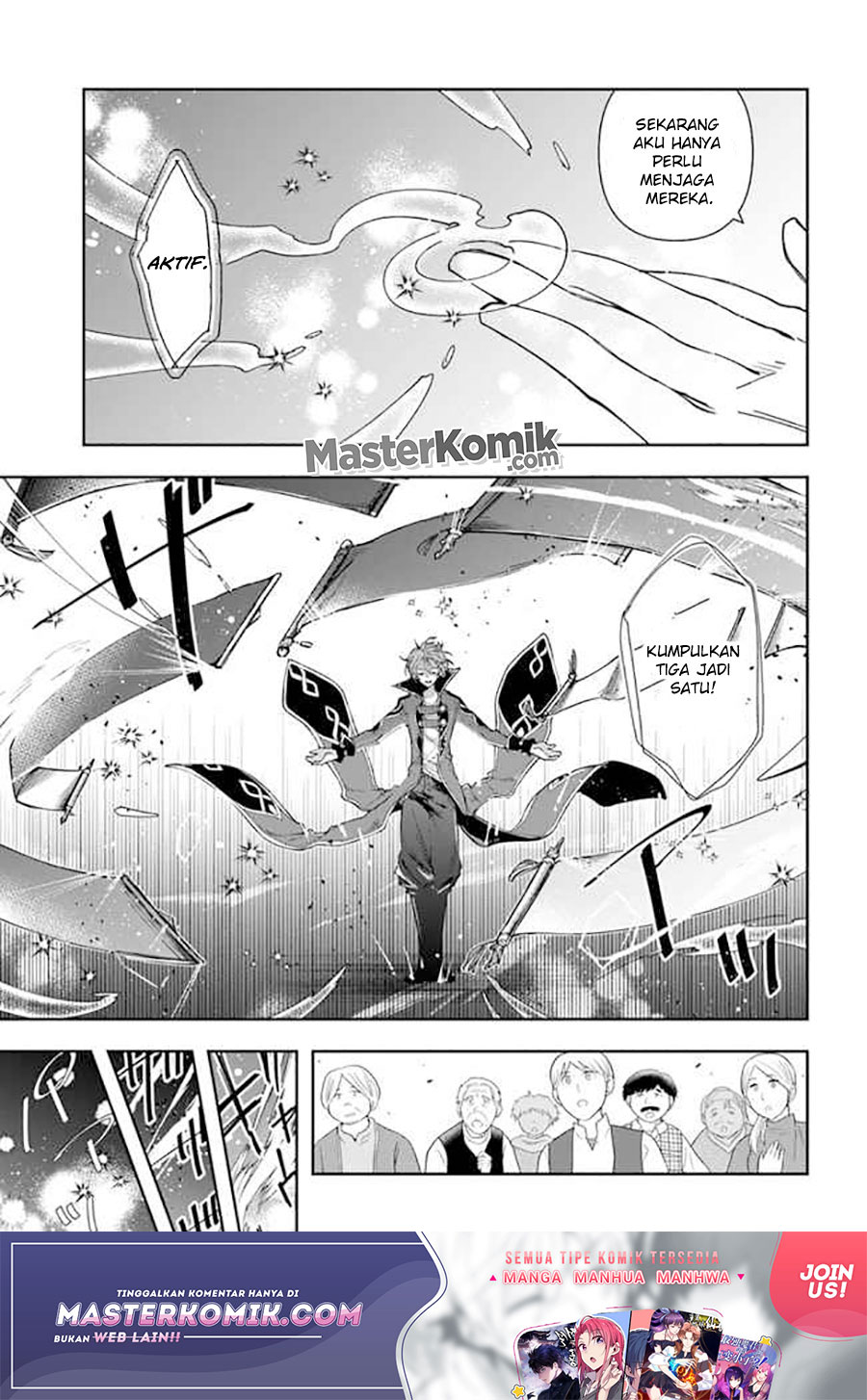 Halaman 4 dari Henkyou no Renkinjutsushi: Imasara Yosan Zero no Shokuba ni Modoru Toka Mou Muri Chapter 4