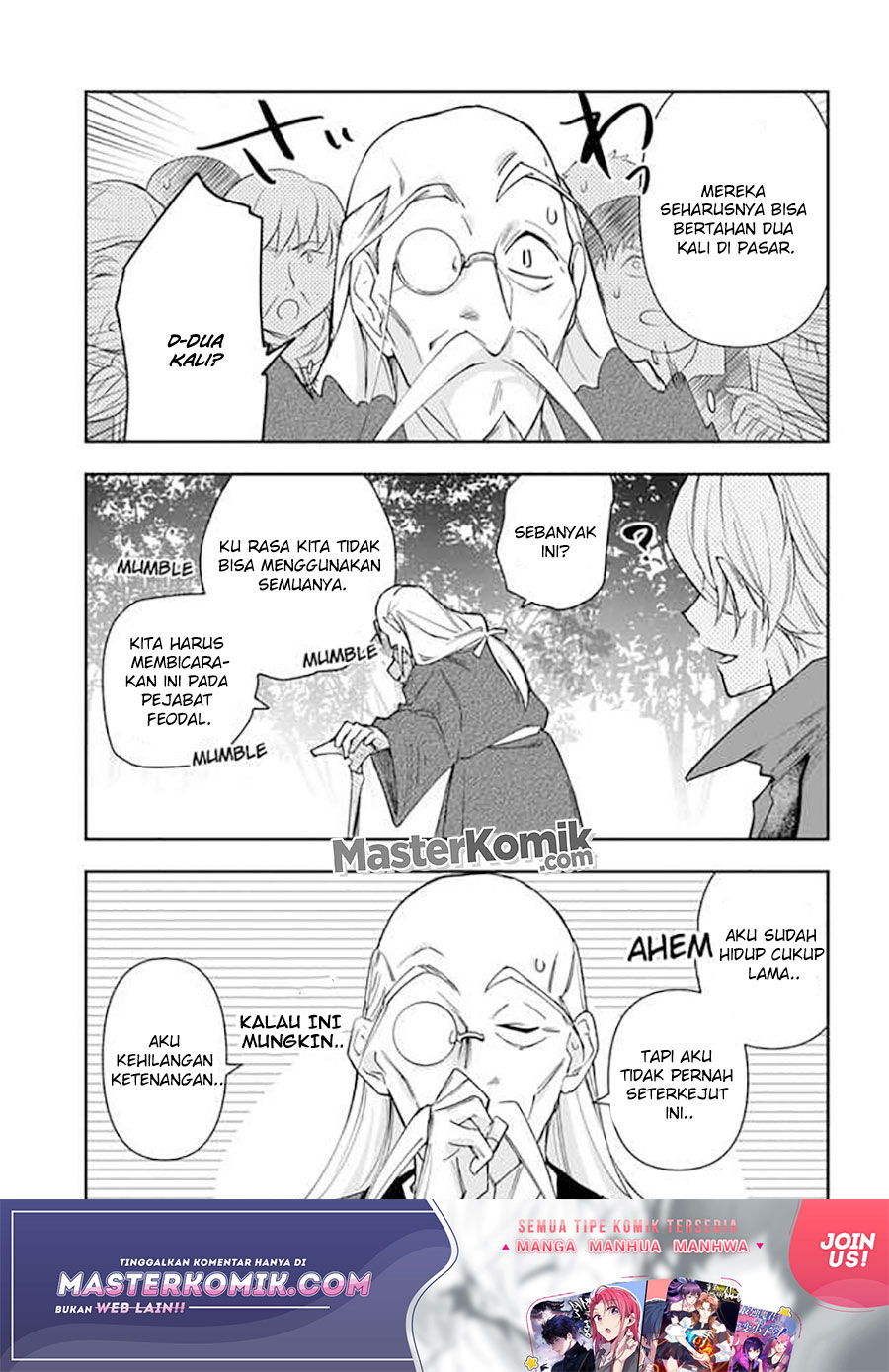Halaman 6 dari Henkyou no Renkinjutsushi: Imasara Yosan Zero no Shokuba ni Modoru Toka Mou Muri Chapter 4
