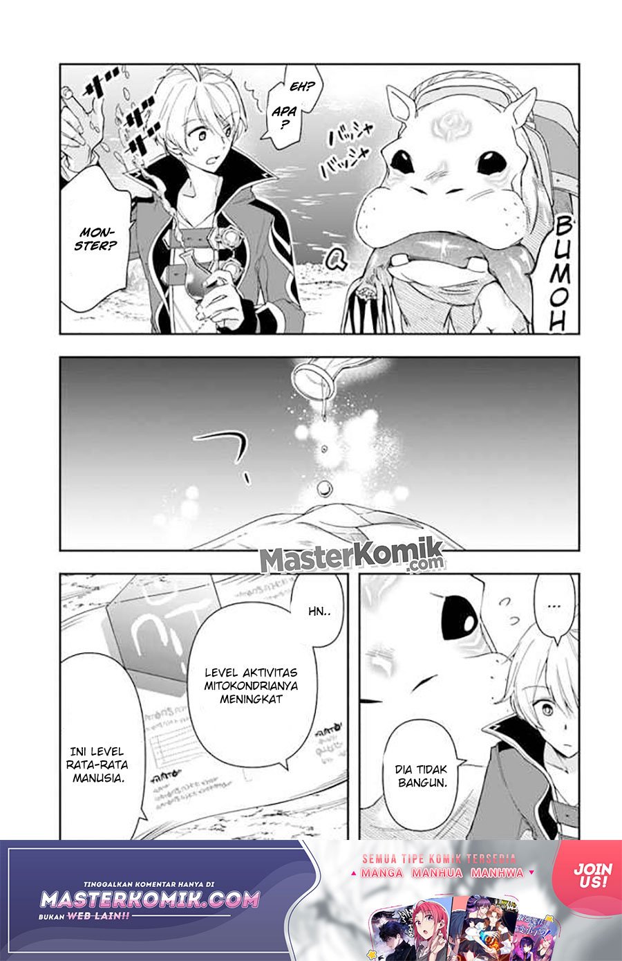 Halaman 10 dari Henkyou no Renkinjutsushi: Imasara Yosan Zero no Shokuba ni Modoru Toka Mou Muri Chapter 5