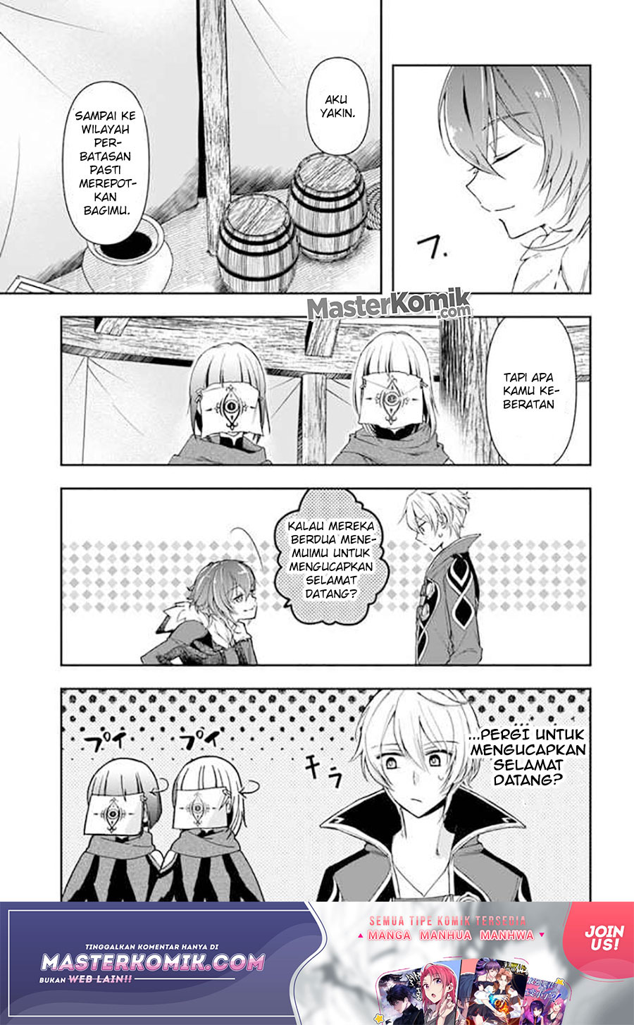 Halaman 24 dari Henkyou no Renkinjutsushi: Imasara Yosan Zero no Shokuba ni Modoru Toka Mou Muri Chapter 5