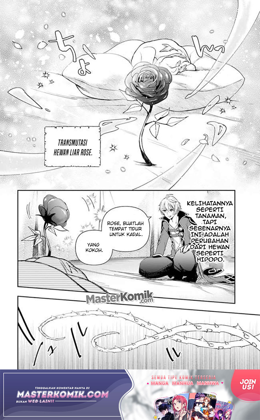 Halaman 14 dari Henkyou no Renkinjutsushi: Imasara Yosan Zero no Shokuba ni Modoru Toka Mou Muri Chapter 6