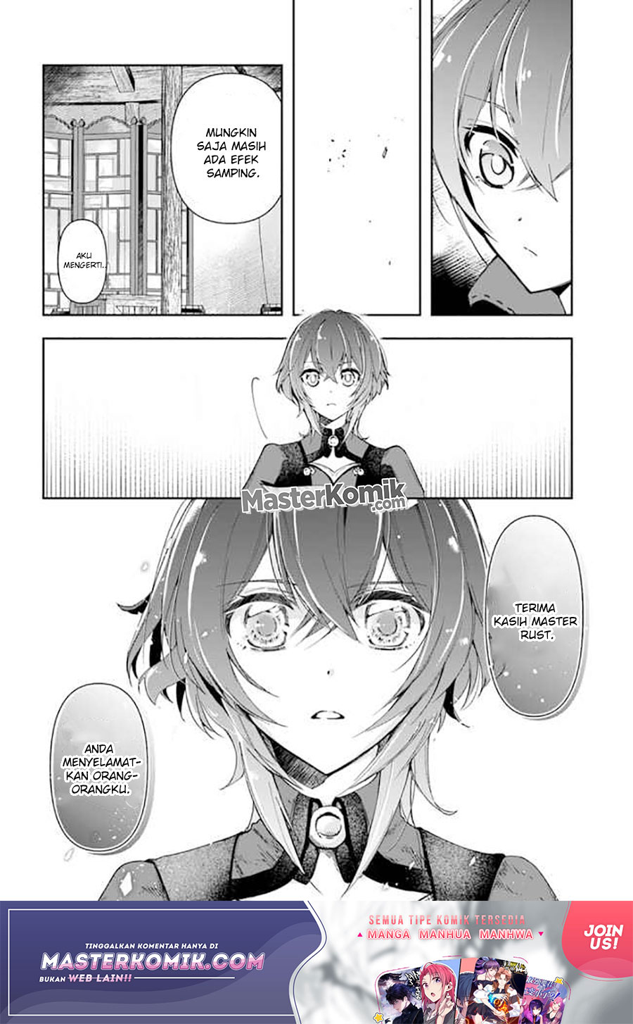 Halaman 28 dari Henkyou no Renkinjutsushi: Imasara Yosan Zero no Shokuba ni Modoru Toka Mou Muri Chapter 6
