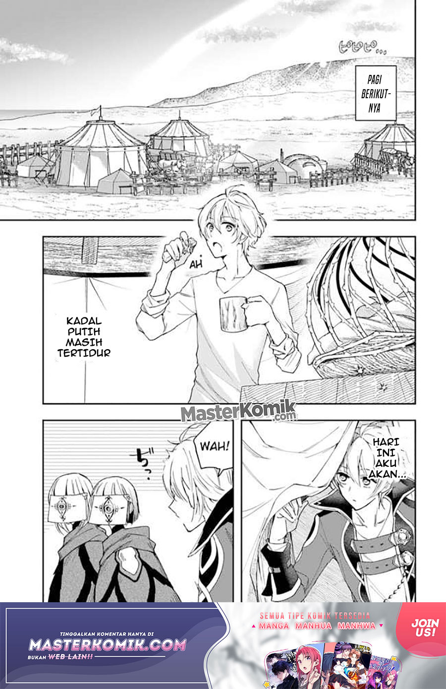 Halaman 31 dari Henkyou no Renkinjutsushi: Imasara Yosan Zero no Shokuba ni Modoru Toka Mou Muri Chapter 6