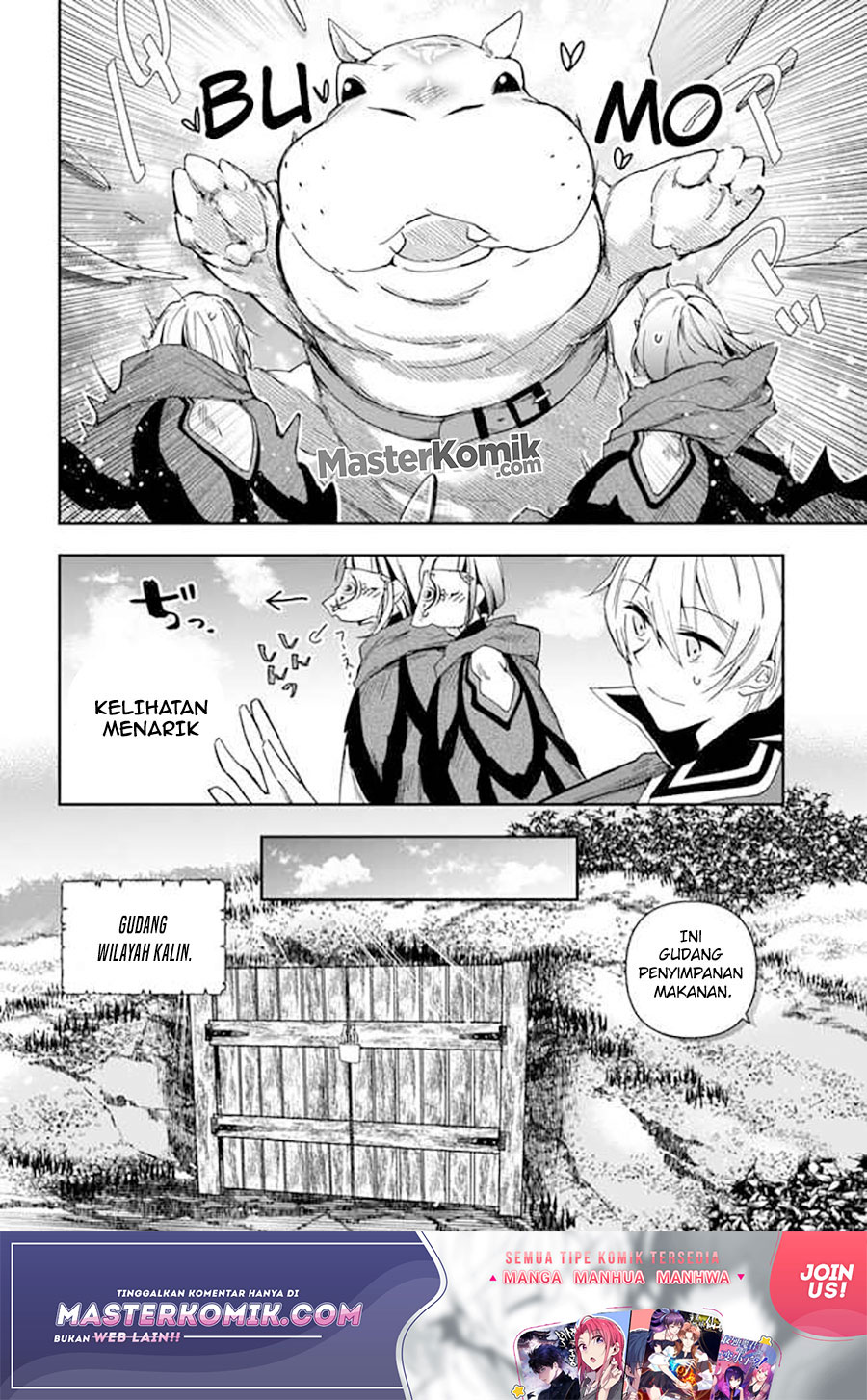 Halaman 34 dari Henkyou no Renkinjutsushi: Imasara Yosan Zero no Shokuba ni Modoru Toka Mou Muri Chapter 6