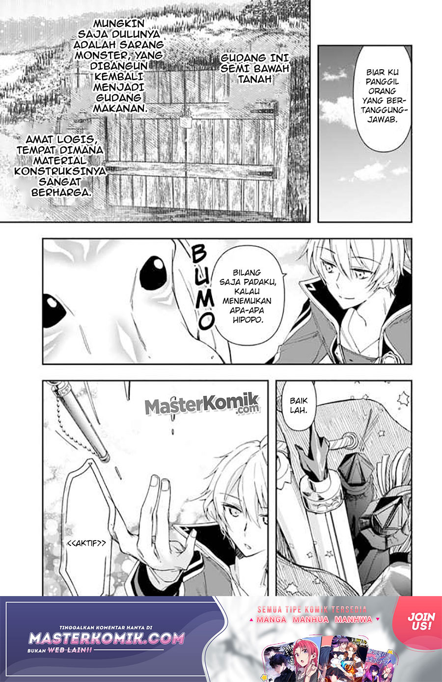 Halaman 35 dari Henkyou no Renkinjutsushi: Imasara Yosan Zero no Shokuba ni Modoru Toka Mou Muri Chapter 6
