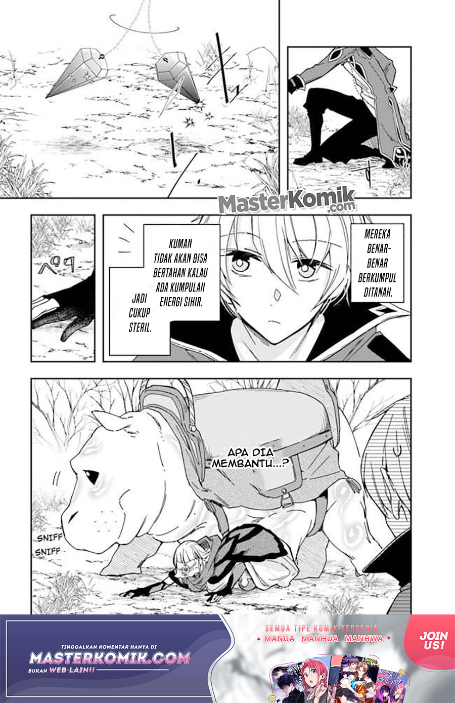 Halaman 4 dari Henkyou no Renkinjutsushi: Imasara Yosan Zero no Shokuba ni Modoru Toka Mou Muri Chapter 7