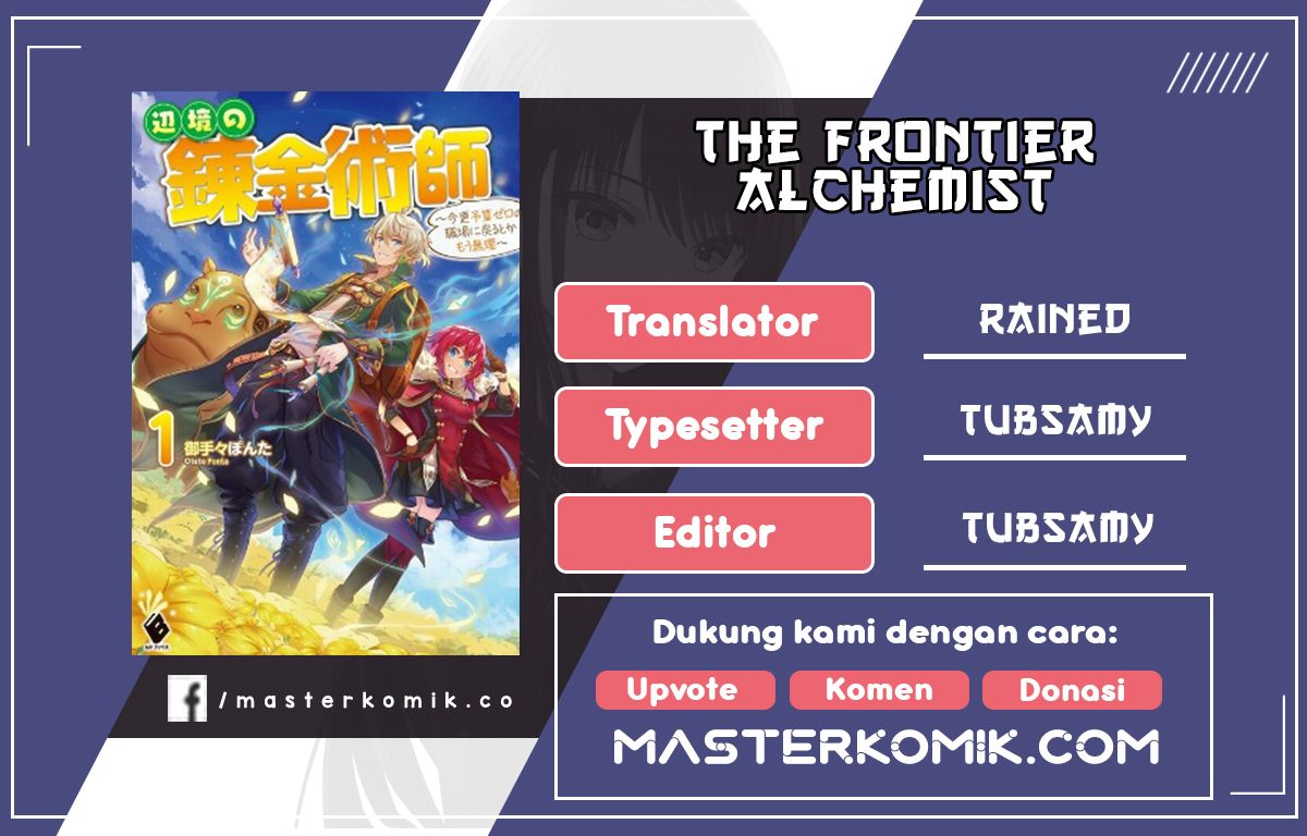 Halaman 1 dari Henkyou no Renkinjutsushi: Imasara Yosan Zero no Shokuba ni Modoru Toka Mou Muri Chapter 8.1