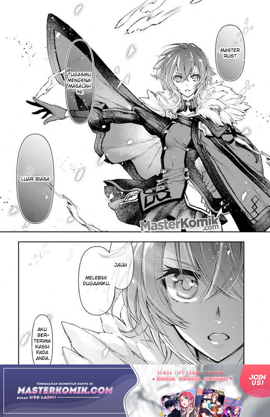 Halaman 13 dari Henkyou no Renkinjutsushi: Imasara Yosan Zero no Shokuba ni Modoru Toka Mou Muri Chapter 8.1